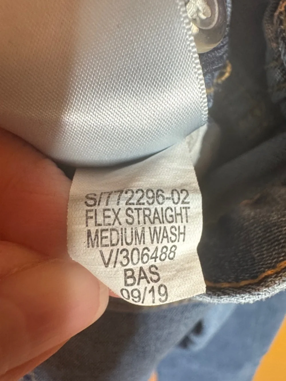 Old Navy Girls Slim Straight Jeans Sz 12 Med Wash Built-In Flex Adjustable Waist